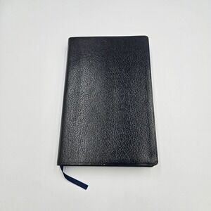 Zondervan Holy Bible NIV Thinline‎ Black Leather Gift Tabbed Dividers 2005